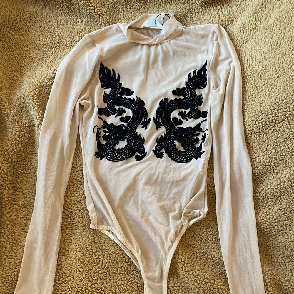 Nude bodysuit